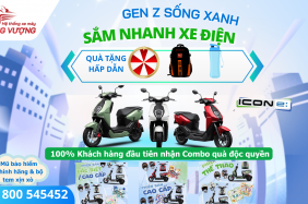 GEN Z SỐNG XANH - SẮM NHANH XE ĐIỆN Honda ICON-e